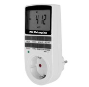 Orbegozo Pg 25 Programador Electronico Semanal - Controla tu Hogar Las 24 Horas del Dia - 10 Memorias Programables - Funcion Ant-Theft System - Ahorro de Energia - Pantalla LCD 2.4\"