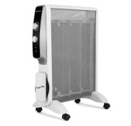 Orbegozo Radiador de Mica RMN 1575 - Potente y Seguro - Calor Instantaneo en 1 Minuto - Ajuste de Potencia y Termostato - Sistema Antivuelco y Proteccion contra Sobrecalentamiento