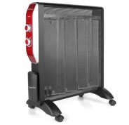 Orbegozo Radiador de Mica RMN 2050 - Potente y Seguro - Calor Instantaneo en 1 Minuto - Termostato Regulable - Sistema Antivuelco y Proteccion contra Sobrecalentamiento - Diseño Elegante y Comodo
