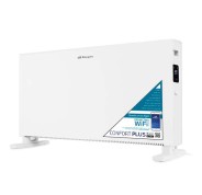 Orbegozo REW 2050 Convector Wifi - Control Inteligente Desde la App - Potencia de 2000W - Temporizador 24H - Proteccion contra Sobrecalentamiento - Pantalla LED Tactil - IP-24 para Uso en Baños