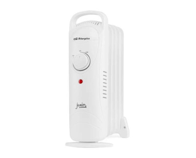 Orbegozo RO 720 Radiador de Aceite Junior Compacto - Potencia 700W - Termostato Regulable - Proteccion contra Sobrecalentamiento - Facil Manejo - Asa para Transporte - Ahorro Energetico
