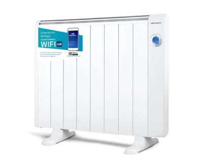 Orbegozo RRW-1500 Wifi Emisor Termico Inteligente - Control por Voz - Deteccion de Ventanas Abiertas - Programacion Diaria y Semanal - 3 Modos de Funcionamiento - Display Digital LCD