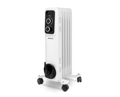 Orbegozo RS 1000 Radiador de Aceite Elegance - Potente y Silencioso - Proteccion contra Sobrecalentamiento y Antivuelco - Facil de Transportar y Manejar