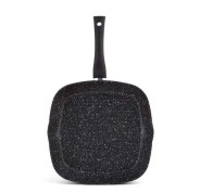 Orbegozo RUF 3528 Sarten de Aluminio Forjado - Cocina Sana y sin Grasas Añadidas - Superficie Antiadherente - Apto para Todo Tipo de Fuegos