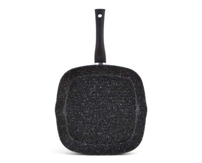 Orbegozo Sarten Grill Natural - Aluminio Forjado Antiadherente - Cocina Sana y Practica - Sistema de Induccion Total