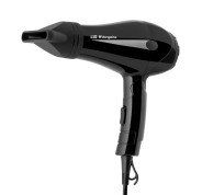 Orbegozo SE 1160 Secador Plegable - Potente y Compacto - Facil Limpieza - 2 Niveles de Potencia y Temperatura - Incluye Accesorios - Proteccion contra Sobrecalentamiento