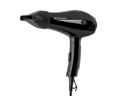 Orbegozo SE 1160 Secador Plegable - Potente y Compacto - Facil Limpieza - 2 Niveles de Potencia y Temperatura - Incluye Accesorios - Proteccion contra Sobrecalentamiento