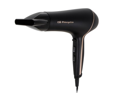 Orbegozo SE 2065 Secador de Pelo Profesional - Tecnologia y Confort para un Resultado Impecable - 3 Niveles de Temperatura y 2 Velocidades - Proteccion contra Sobrecalentamiento