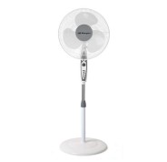 Orbegozo SF 0147 Ventilador de Pie - Potente Ventilacion de 3 Velocidades - Cabezal Oscilante y Multiorientable - Silencioso y Seguro - Altura Regulable