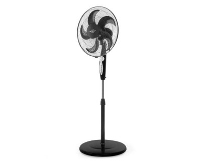 Orbegozo SF 0249 Ventilador de Pie - Temporizador de 6h - 3 Modos de Funcionamiento - Potencia de 60 W - Altura Regulable - Mando a Distancia - Silencioso