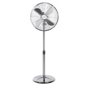 Orbegozo SF 3345 Ventilador de Pie Clasico - Potente y Economico - 3 Velocidades de Ventilacion - Altura Regulable - Diseño Cromado