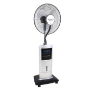 Orbegozo SFH 1000 Ventilador Humidificador Fresco y Puro - Potente Ventilador con Humidificador de 100W - Gran Caudal de Aire - Deposito de 1.5 Litros - Temporizador de 7.5 H - Base con Ruedas