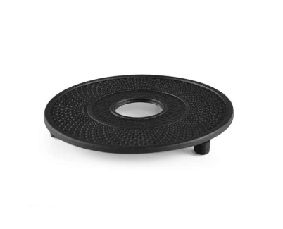 Orbegozo Tetera Tetsubin Soporte - Soporte de Hierro Fundido para Teteras Tetsubin - Diseño Tradicional Japones - Protege Superficies del Calor