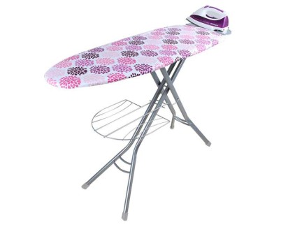 Orbegozo TP 3500 Tabla de Planchar Practica y Comoda - Rejilla de Acero Resistente - Altura Ajustable hasta 93cm - Funda de Algodon 100% - Plegable y Facil de Guardar - Toma de Corriente Homologada