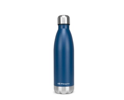 Orbegozo TRL 504 Botella Termo - Conserva Liquidos Frios y Calientes hasta 24 Horas - Tapon Hermetico - Libre de BPA - 500ml de Capacidad