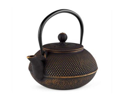 Orbegozo TTH-800 Tetera Tetsubin Elegancia y Tradicion en tu Mesa - Capacidad 800ml - Interior Esmaltado - Filtro de Acero Inoxidable - Apta para Todo Tipo de Fuegos
