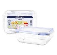 Orbegozo TUR Recipientes de Vidrio Ultraresistentes - 0.65L - Conserva - Cocina y Congela con Facilidad - Resistente a Altas Temperaturas - Hermetico y a Prueba de Goteo