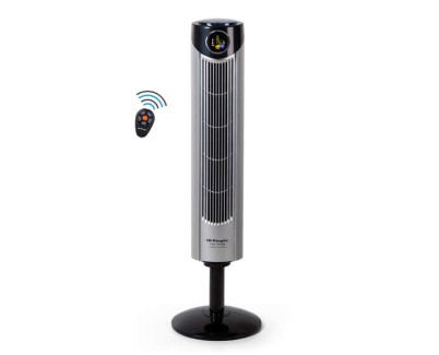 Orbegozo TWM 1015 Ventilador de Torre Ionico Oscilante - Potente Caudal de Aire - Display Digital - Mando a Distancia - Practico y Funcional