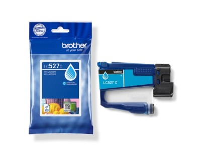 Original Brother LC-527 Cyan Cartucho de Tinta LC527C para Brother MFC-J4350DW / MFC-J4550DW