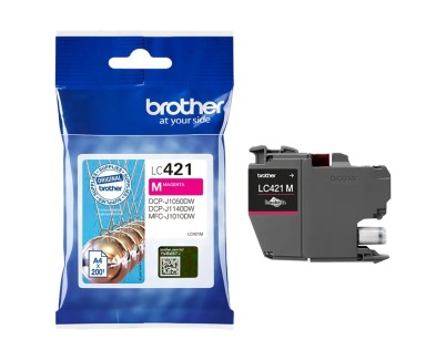 Original Brother LC421 Magenta Cartucho de Tinta - LC421M