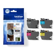 Original Brother LC422 Pack de 4 Cartuchos de Tinta LC422VAL