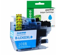 Compatible Brother LC-422XL Cyan Cartucho de Tinta LC422XLC para Brother MFC-J5340DW, MFC-J5345DW, MFC-J5740DW, MFC-J6540DW, MFC-J6940DW