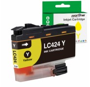 Compatible Brother LC-424 Amarillo Cartucho de Tinta LC424Y para Brother DCP-J1200DW / DCP-J1200W