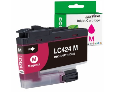 Compatible Brother LC-424 Magenta Cartucho de Tinta LC424M para Brother DCP-J1200DW / DCP-J1200W