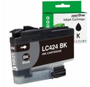 Compatible Brother LC-424 Negro Cartucho de Tinta LC424BK para Brother DCP-J1200DW / DCP-J1200W