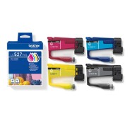 Original Brother LC527 Pack de 4 Cartuchos de Tinta LC527VAL para Brother MFC-J4350DW / MFC-J4550DW