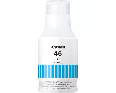 Original Canon GI46 Cyan Botella de Tinta GI46C / 4427C001 para Maxify GX6040, GX7040