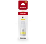 Original Canon GI51 Amarillo Botella de Tinta - GI51Y / 4548C001 para Pixma G1520, G1560, G2520, G2560, G3520, G3560