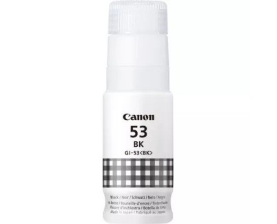 Original Canon GI53 Negro Botella de Tinta - GI-53BK / 4699C001 para Pixma G550, G650