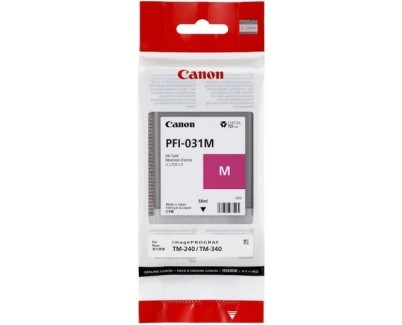 Original Canon PFI-031M / 6265C001 Magenta Cartucho de Tinta para Canon imagePROGRAF TM-240 / TM-340