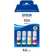 Original Epson 104 - Multipack de Botellas de Tinta C13T00P640