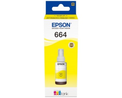 Original Epson T6644 Amarillo - Botella de Tinta C13T664440