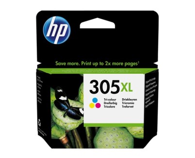 Original HP 305XL Tricolor Cartucho de Tinta - 3YM63AE