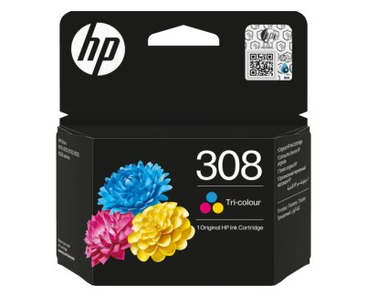 Original HP 308 Color Cartucho de Tinta 7FP2UE