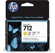 Original HP 712 Amarillo Cartucho de Tinta - 3ED69A