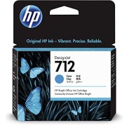 Original HP 712 Cyan Cartucho de Tinta - 3ED67A