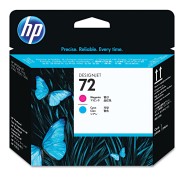 Original HP 72 Cabezal de Impresión - Cyan y Magenta - C9383A