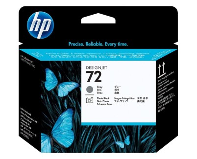 Original HP 72 Cabezal de Impresión - Negro Photo y Gris - C9380A