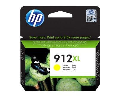 ORIGINAL HP 912XL AMARILLO CARTUCHO DE TINTA 3YL83AE