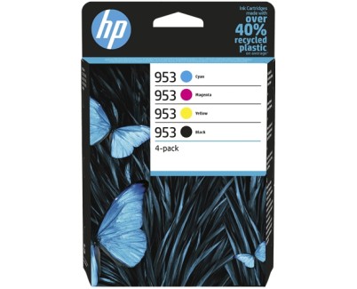 ORIGINAL HP 953 Pack de 4 Cartuchos de Tinta - 6ZC69AE