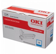 Original OKI C824 / C834 / C844 Cyan Tambor de Imagen 46857507 (Drum)