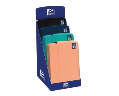 Oxford B-Case Expositor con 10 Fundas para Portatil hasta 16\" - Compartimento Acolchado - Bolsillo Exterior con Cremallera - Colores Surtidos