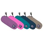 Oxford B-Hook Estuche Semirrigido Portatodo - 1 Compartimento - Gancho para Colgar - Bolsillo Interior de Rejilla - Fabricado en Material Reciclado - Colores Surtidos