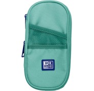 Oxford B-Max Estuche Portatodo Expandible - 1 Compartimento de Gran Capacidad - 2 Bolsillos Exteriores - Fabricado en Material Reciclado - Color Ice Mint