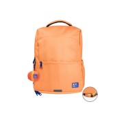 Oxford B-Out Mochila 30L - Tamaño 42x30x15cm - Bolsillo Acolchado - Asa Superior - Funda para Lluvia - Poliester Reciclado RPET - Color Melocoton
