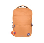 Oxford B-Ready Mochila 28L - Tamaño 42x30x15cm - Bolsillo Acolchado - Asa Superior - Funda para Lluvia - Poliester Reciclado RPET - Color Melocoton